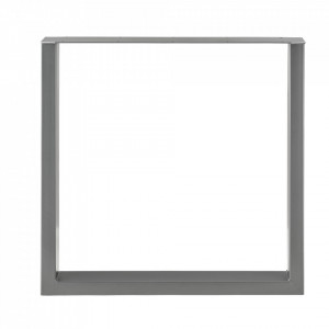 Picioare masa, set 2 buc, 70 x 72 cm, gri metalic - P57353519 - Img 2