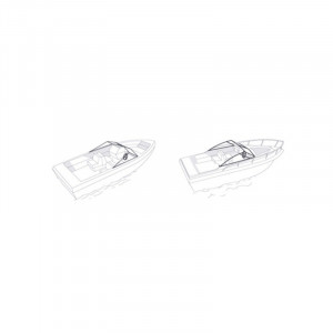 Prelata rezistenta la apa - vapor / barca cu motor / yacht (XL: 17-19 toli) gri - P49978131 - Img 2