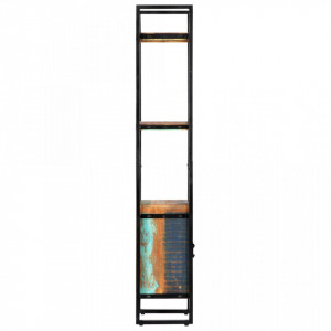 Raft de carti, 45 x 30 x 171 cm, lemn masiv reciclat - V247907V - Img 4