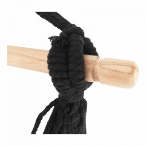 Scaun balansoar suspendabil, leagăn agăţat, gri, 100x130x55 cm - TP267825 - Img 5