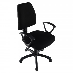 Scaun birou, negru, 60x52x90-100 cm - TP255136 - Img 4