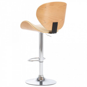 Scaun de bar, crem, piele ecologica - V287411V - Img 4