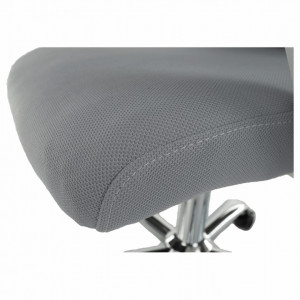 Scaun de birou, alb și gri, 56x57,5x97,5-103 cm - TP228546 - Img 8