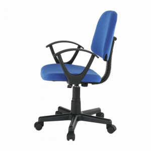 Scaun de birou, albastru și negru 39x43x74-86 cm - TP234346 - Img 8
