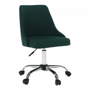 Scaun de birou, smarald, 48x57x78-88 cm - TP279344 - Img 9