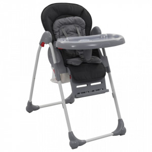 Scaun de masa inalt pentru copii, gri - V10188V - Img 1