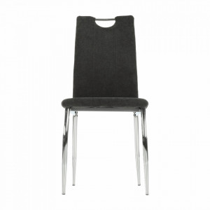 Scaun dining, textil gri maro/crom - TP201247 - Img 18