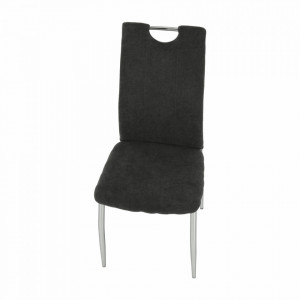 Scaun dining, textil gri maro/crom - TP201247 - Img 5