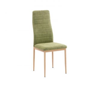 Scaun, material textil verde/cadru metalic fag - TP201240 - Img 1