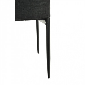 Scaun, textil gri închis/metal negru - TP201236 - Img 7