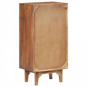 Scrin cu sertare, 43,5 x 35 x 90 cm, lemn masiv de acacia - V323542V - Img 4