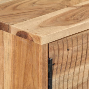 Servantă, 115x35x75 cm, lemn masiv de acacia - V322670V - Img 3