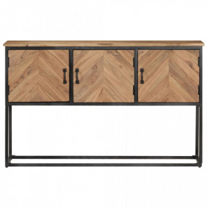 Servantă, 120 x 30 x 75 cm, lemn masiv de acacia - V323529V - Img 1