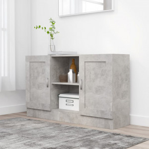 Servanta, gri beton, 120 x 30,5 x 70 cm, PAL - V802781V