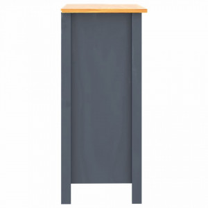 Servanta Hill Range, gri, 46 x 35 x 80 cm, lemn masiv de pin - V288913V - Img 4