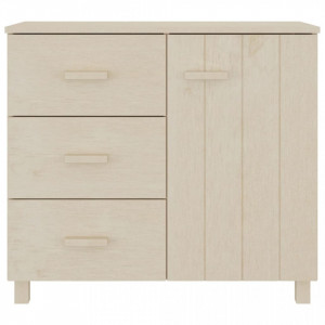 Servantă, maro miere, 90x40x80 cm, lemn masiv de pin - V340428V - Img 3