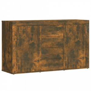 Servantă, stejar fumuriu, 120x36x69 cm, lemn compozit - V815492V