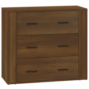 Servantă, stejar maro, 80x33x70 cm, lemn compozit - V816583V