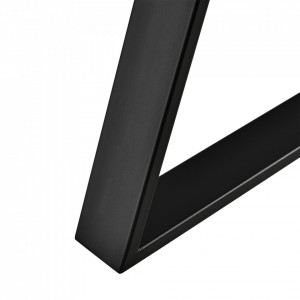 Set 2 bucati picioare masa, 70 x 10 x 72 cm, metal/negru - P65541998 - Img 3