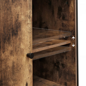 SOCOMI4 - Comoda stil Industrial, 70 x 35 x 80 cm - Img 2