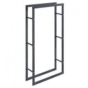Suport lemne foc, gri, 80 x 150 x 25 cm - P71406194 - Img 2