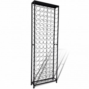 Suport sticle de vin pentru 108 sticle, metal - V241598V - Img 2