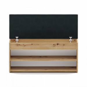 TEBAAR106 - Bancuta, pantofar, 100x 35 x 49 cm, Stejar Artisan, PAL - Img 4
