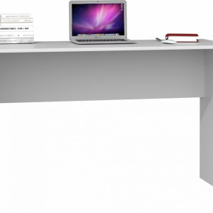 TEBIA108 - Birou, masa de scris 120 x 50 x 76 cm, Alb-Mat - Img 2