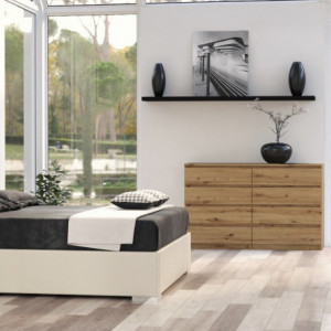 TECOAR109 - Comoda 138 x 40 x 97 cm, Stejar Artisan - Img 3