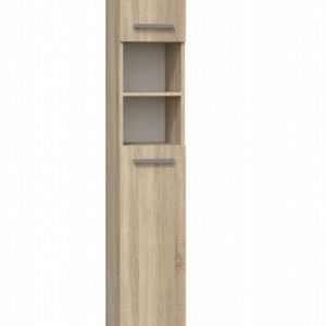 TEDUS114 - Dulap inalt baie, 32 x 30 x 183 cm, Sonoma, PAL