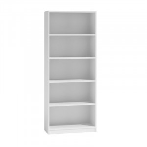 TERAA119 - Raft, rafturi, biblioteca, 60 x 30 x 182 cm, Alb, PAL - Img 1