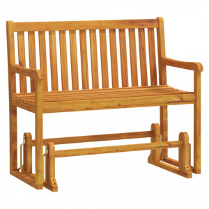 Bancă balansoar de grădină, 110 cm, lemn masiv acacia - V316608V