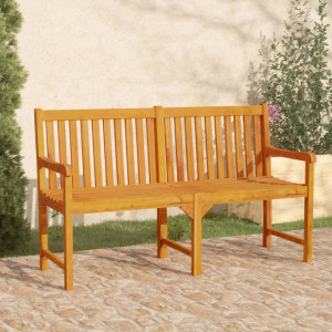 Bancă pentru grădină, 150 cm, lemn masiv de acacia - V316611V - Img 2