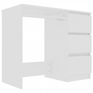 Birou, alb, 90 x 45 x 76 cm, PAL - V801373V - Img 2