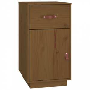Birou, maro miere, 40x50x75 cm, lemn masiv de pin - V820100V