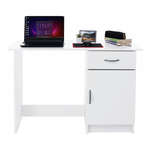 Birou, măsuţă, masă PC, albă, 108 cm - TP42405 - Img 7