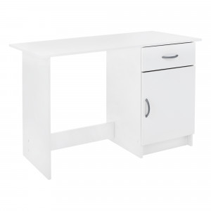 Birou, măsuţă, masă PC, albă, 108 cm - TP42405 - Img 11