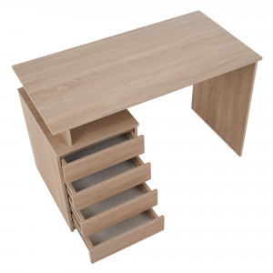Birou, măsuţă, masă PC sonoma, 118 cm - TP281071 - Img 11