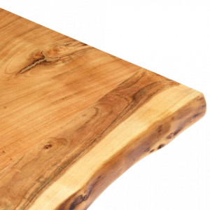 Blat de masa, 60x60x3,8 cm, lemn masiv de acacia - V286328V - Img 3