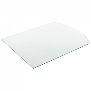 Blat sticla masa/protectie semineu, 110 x 85 cm, ESG sticla securizata, transparenta - P57827245 - Img 1