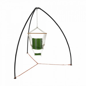Cadru, stand pentru suspendat scaun, negru, 180x180x280 cm - TP262390 - Img 14