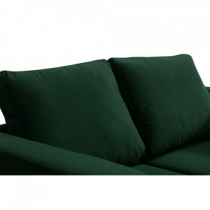 Canapea complet tapiţată, ţesătură smarald, 140x78x85 cm - TP303462 - Img 3