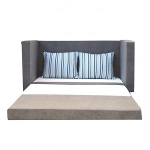Canapea extensibilă, gri, 135x71x61 cm - TP63277 - Img 4
