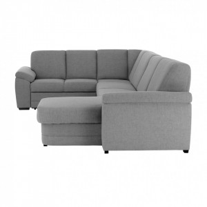Colţar în formă de U, material gri, drept, 330x215/153x88 cm - TP190342 - Img 6