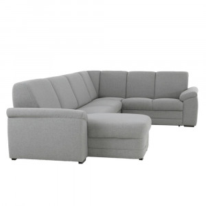 Colţar în formă de U, material textil gri, model stânga, 330x88x215/153 cm - TP198755 - Img 10