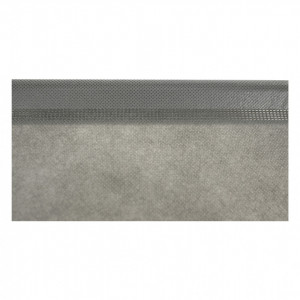Comodă cu sertare textile, negru, maro și gri, 58x57x30 cm - TP275354 - Img 2