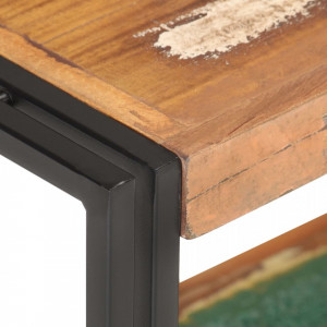 Comoda TV, 120 x 30 x 40 cm, lemn masiv reciclat - V320681V - Img 4