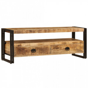 Comoda TV, 120 x 35 x 45 cm, lemn masiv de mango - V247402V