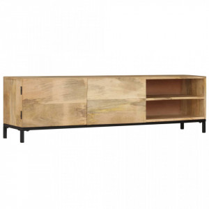 Comoda TV, 145 x 30 x 41 cm, lemn masiv de mango - V247944V