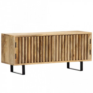 Comoda TV, 90x30x40 cm, lemn masiv de mango - V247896V